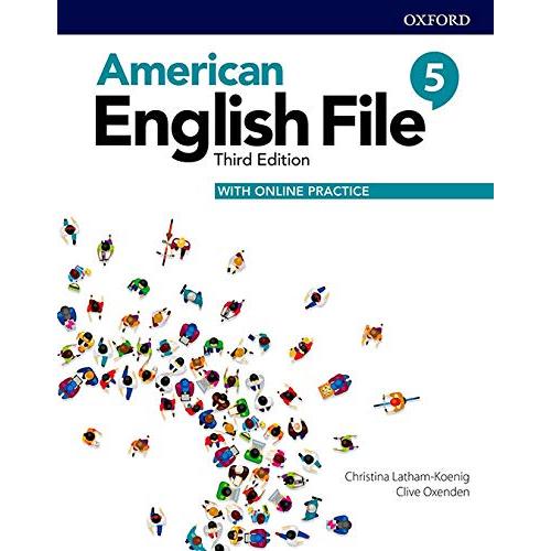 Curso Oxford American English File Level 5 student book e workbook third edition American English