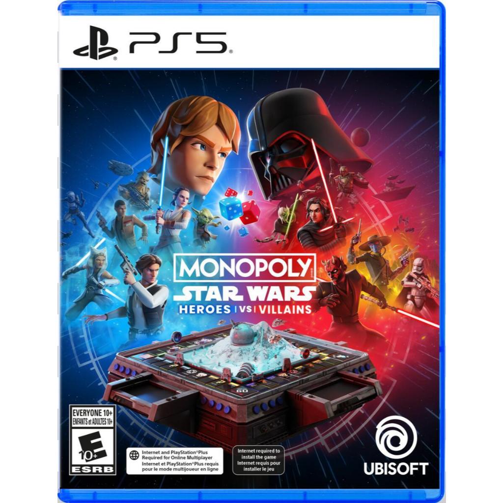 Monopoly Star Wars Heroes vs Villains PS5 Midia Fisica