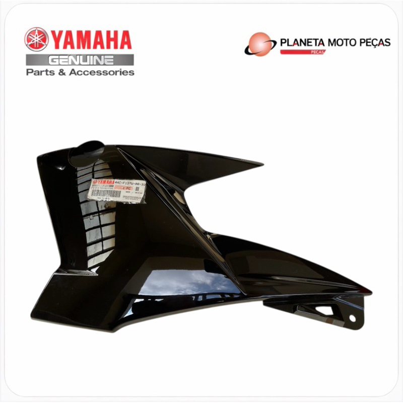 Aba Tanque Esquerda Fazer 250 Preta Original Yamaha 44C-F137W-00-33