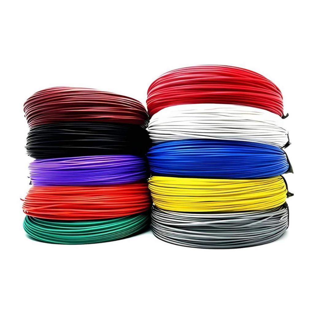 Cabo Flexível 1,5mm Permak 25 Metros 100% Cobre Para Som Automotivo e Instalação Elétrica