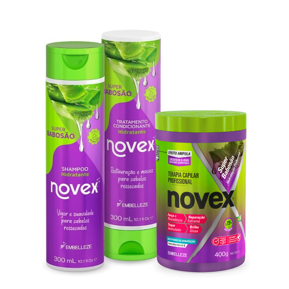 Kit Tratamento Novex Super Babosão