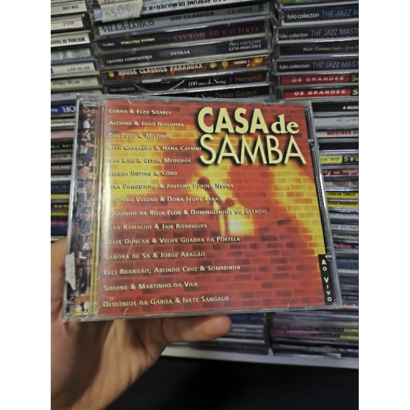 CD CASA DE SAMBA - AO VIVO - CD Usado conservado - REF:CD 1801
