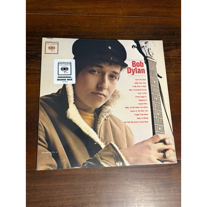 Lp Lacrado/Novo Bob Dylan - Bob Dylan (1962) Reedição Importada Mono