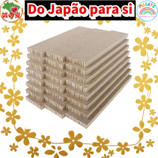 NyanDay Cat Scratching Pads, Bulk 24-Piece Set, Slim Cardboard Scrapers for Cats & Kittens, High Durability & Low Mess,