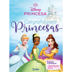 Livro de Atividades Caligrafia para Princesas Disney