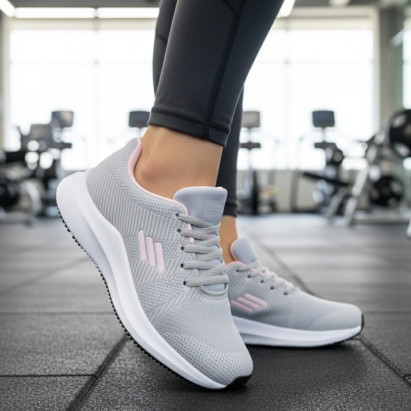 Tênis O2X Fitness Feminino Academia Caminhada Treino Dia A Dia Confortável