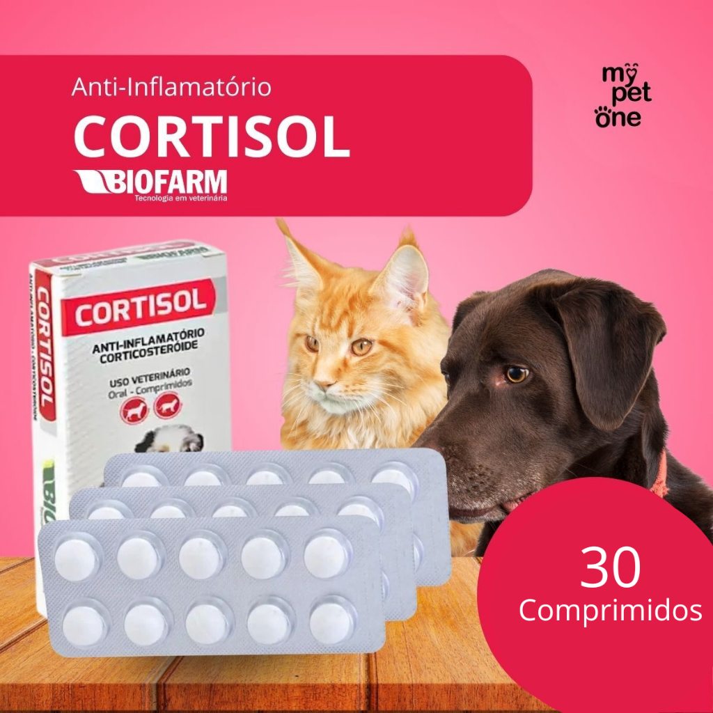 3 Cortisol Biofarm - Blíster 10 comprimidos