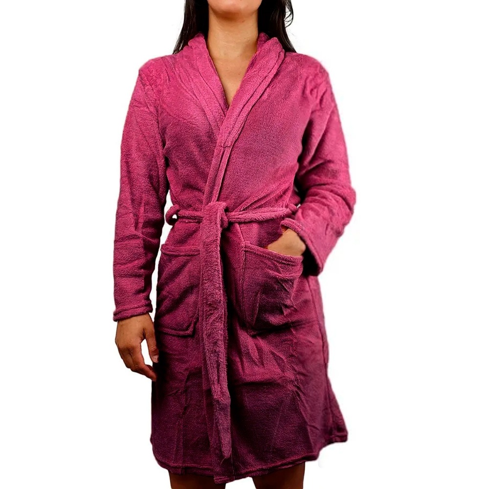 Roupão Kimono Felpudo Unisex Microfibra Macio Pós Banho