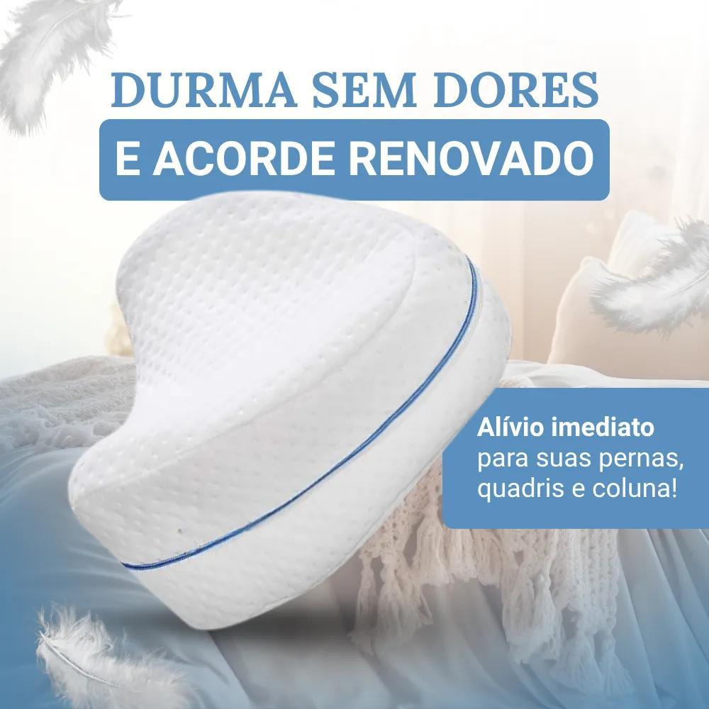 Travesseiro De Pernas Ortopédico Cervical Joelhos Almofada