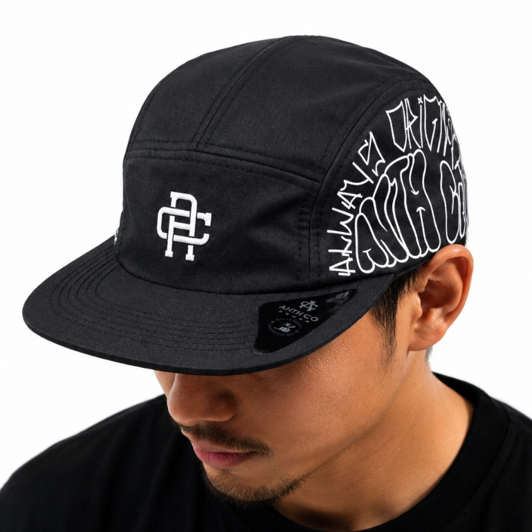 Boné Original Five Panel Anth Co Fitão Aba Reta Streetwear Unissex draw
