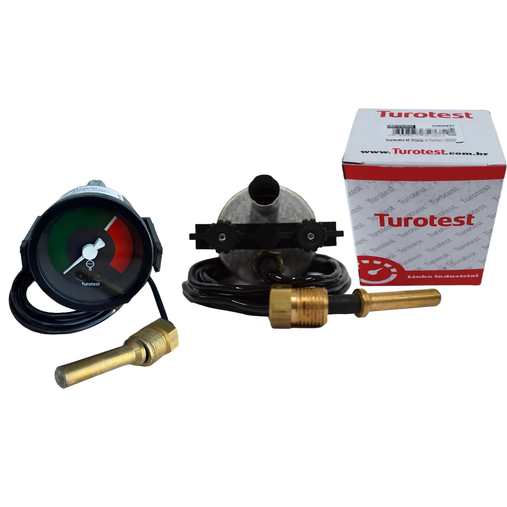 Marcador Indicador de Temperatura Mecânico LEIA A DESCRIÇÃO Valmet Valtra 52mm 2,36 Metros Tu302431