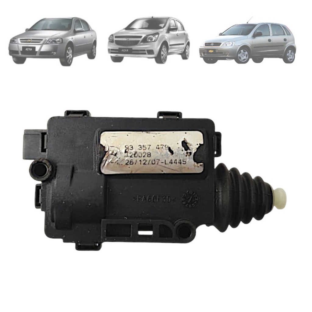 Motor Trava Portinhola Tanque Combustível Novo Corsa (02-12) / Agile (09-14) / Astra (99-11)