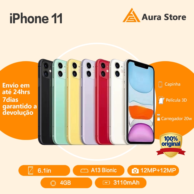 IPhone 11 128gb/64gb 100% Original | Celular IPhone Apple