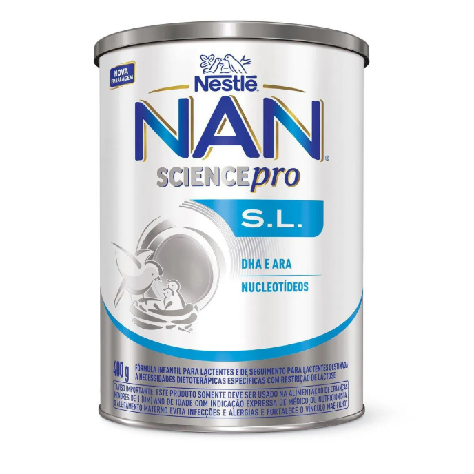 Fórmula Infantil NAN Sem Lactose com 400g