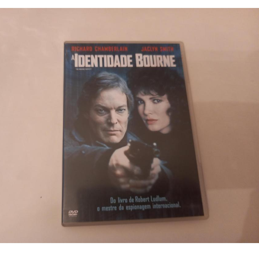 Dvd - Identidade Bourne - 1988- Richard Chamberlain-