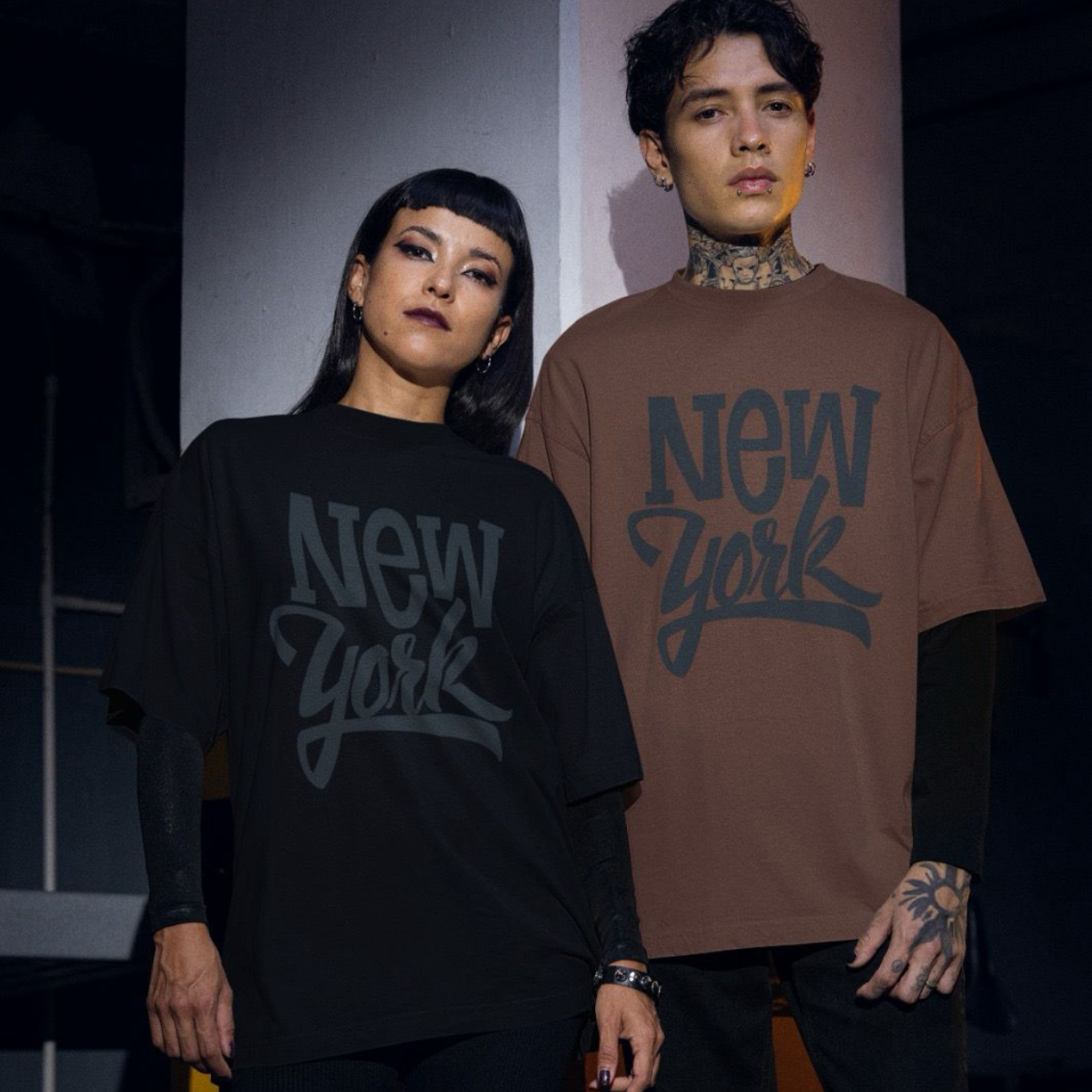 Camiseta Oversized Masculino/Feminino  Academia Camiseta Larga Streetwear Oversize Algodão Casual