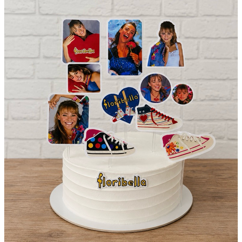 12 topos de bolo de aniversário da Floribella