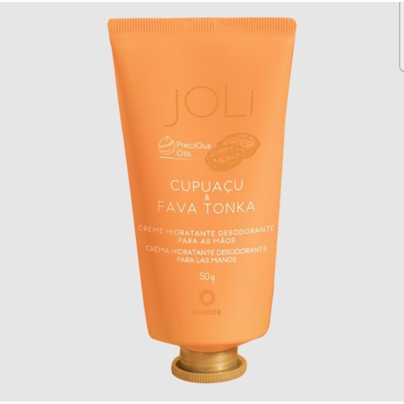 Creme para as Mãos Joli Cupuaçu e Fava Tonka 50 g Hinode