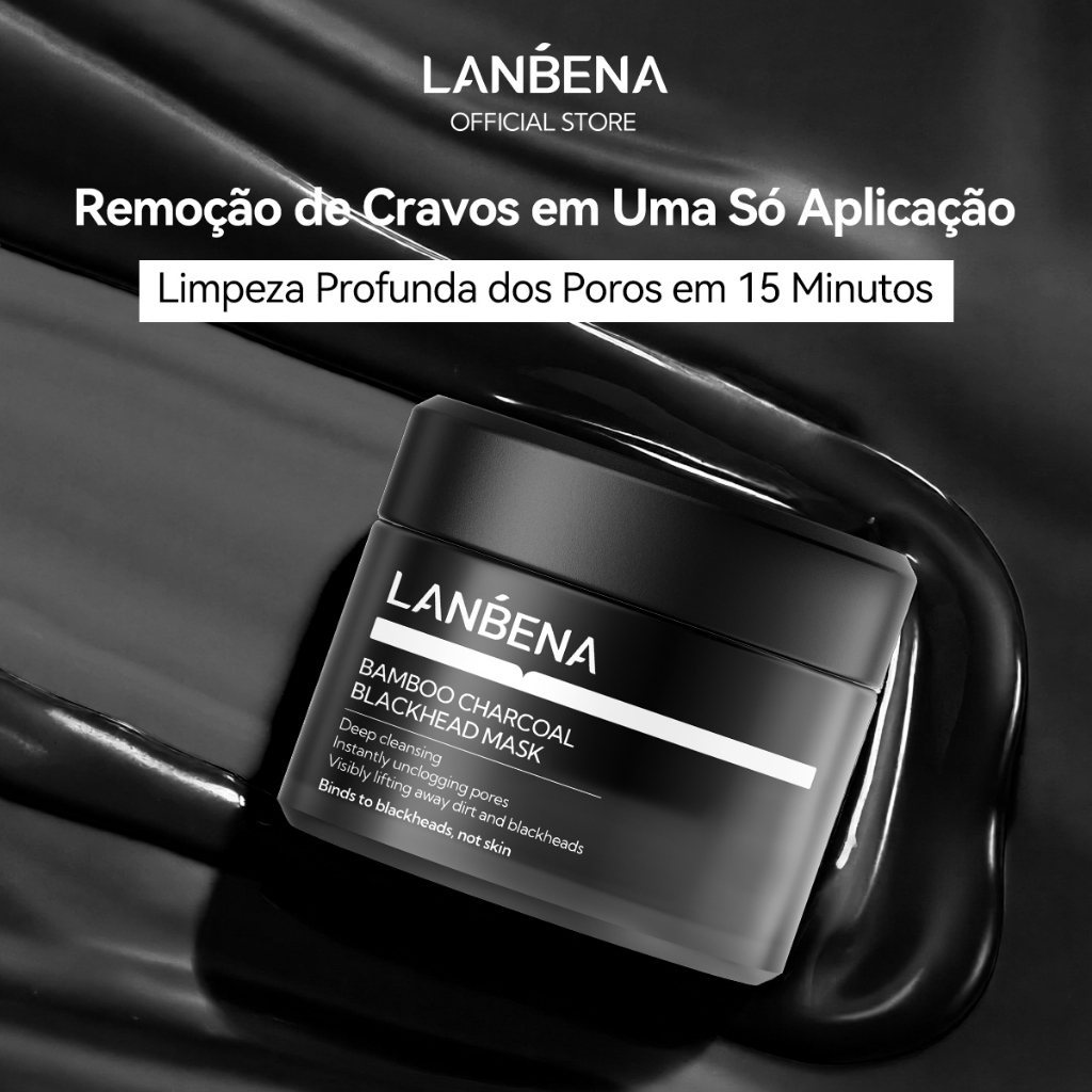 Mascara Peel Off de Carvao de Bambu