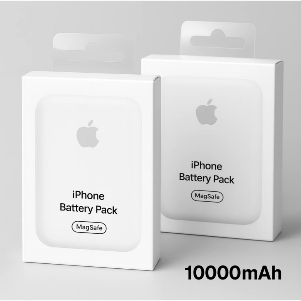 10000mAh/5000mAH Carregador portátil indução iPhone/Android MagSafe bateria sem fio carregando