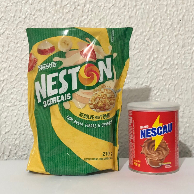 Kit Neston 210g + Nescau Lata 200g - Nestlé