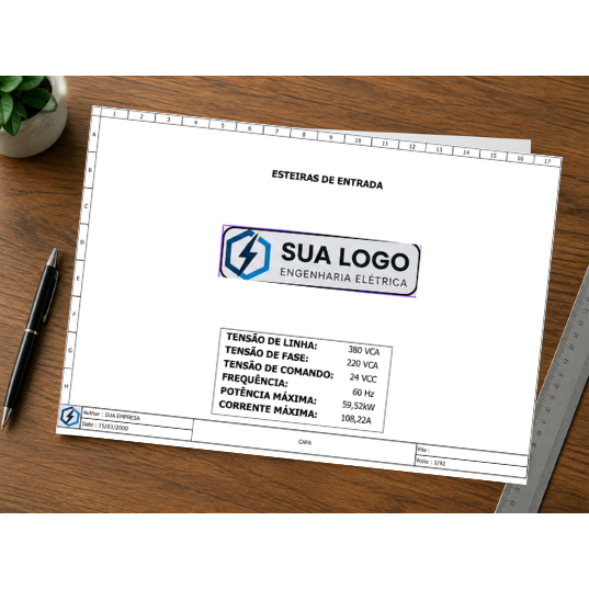 Esquema Elétrico Personalizado Até Dois Acionamentos