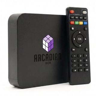 Arcadian Box - Smart TV Box Android (4K Ultra HD) - Fliperama Arcadian