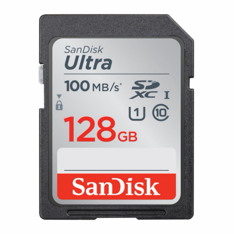 SANDISK SDXC ULTRA 120mb/s 128gb SD SDHC Camera Nikon Samsung