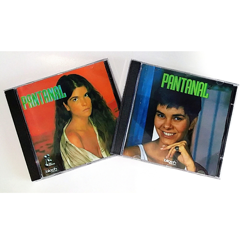 Cd Pantanal - Vol. 1 / Vol. 2 (1990) Manchete - Remasterizado Trilhas & Afins