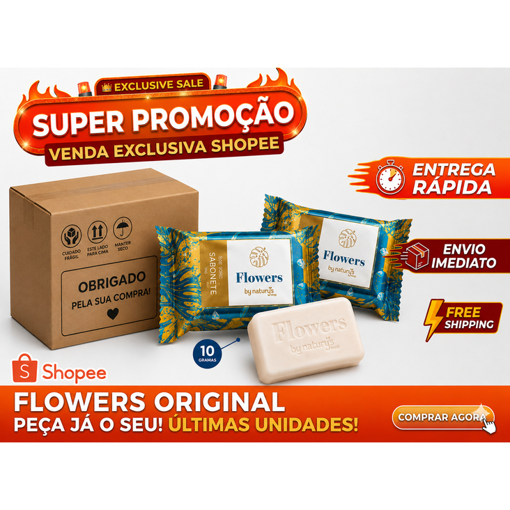Kit 100 Mini Sabonetes 10g para Spa Hotel Motel Hostel Doação Airbnb Booking Kitnet Sabonete Flowers