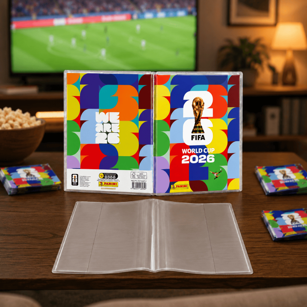 Capa Plástica Protetora do Álbum Panini Copa Do Mundo 2026