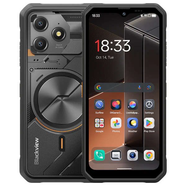 Smartphone Blackview Fort 100 Dual SIM 24GB RAM 128GB a prova d'água
