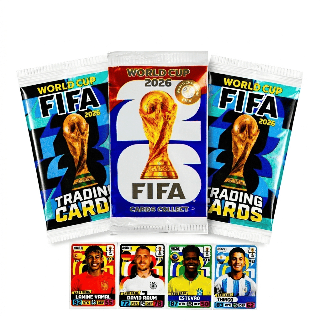 PACOTÃO KIT 100 / 200 / 400 / 500 CARDS - COPA DO MUNDO (CARTINHAS, BAFO, PROMO, COLEÇÃO)