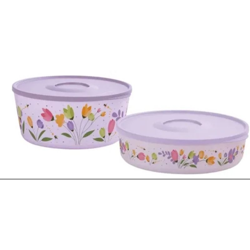 Tigela Ilumina Viva Tulipas Tupperware