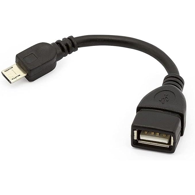 ADAPTADOR OTG P/V8 MICRO USB LE0152 Cabo OTG V3 Tablet Pen drive Celular Rádios Automotivos (OTG-V3)