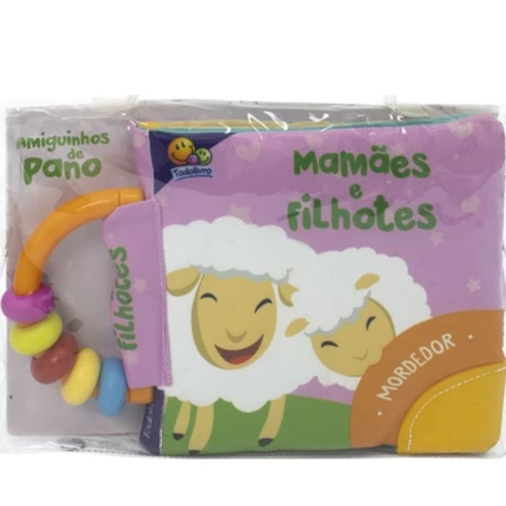 Amiguinhos de Pano - Mamães e Filhotes - Todolivro