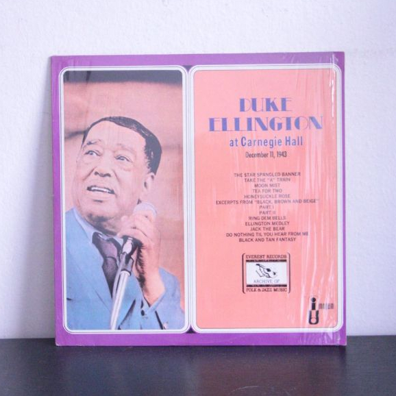 LP Duke Ellington – At Carnegie Hall (1943) | Registro Histórico do Jazz Image Jazz