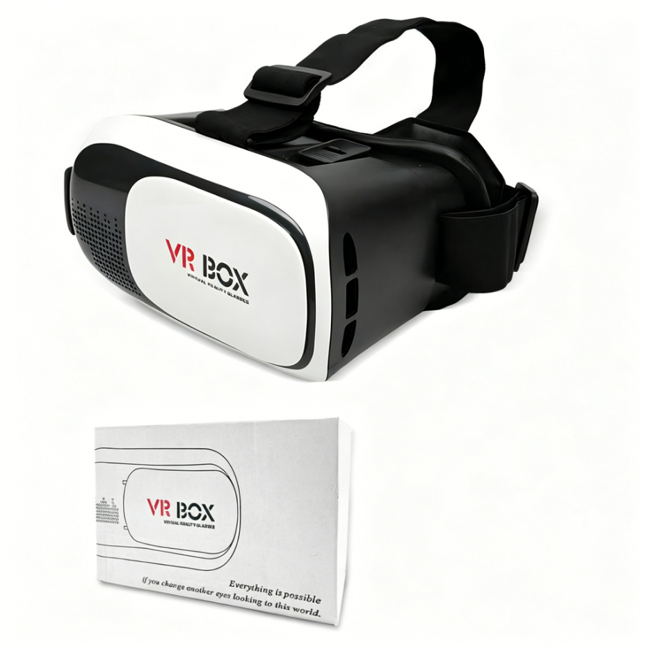 Óculos de Realidade Virtual Para Smartphone, Design Confortável Foco Ajustável, Para Entretenimento Jogos e Vídeos