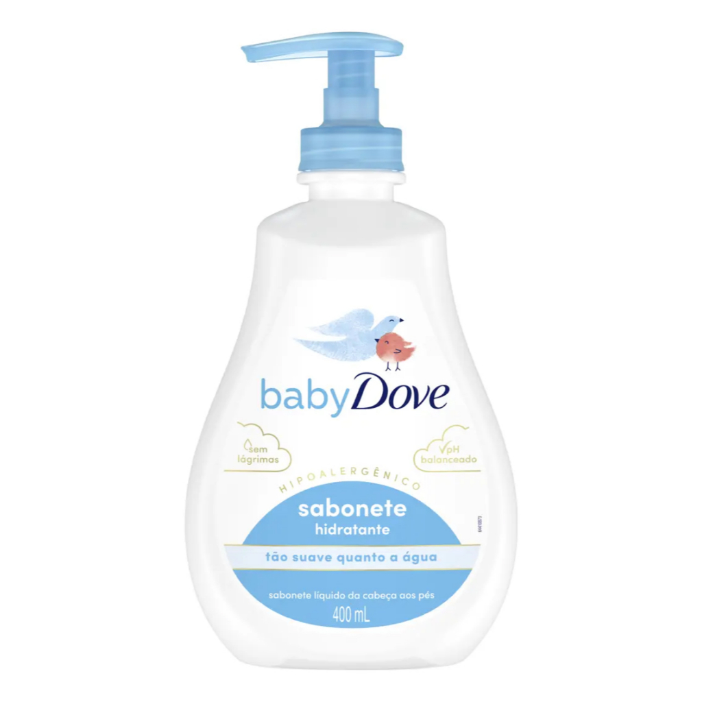 Sabonete Dove Baby Liquido Hidratação Enriquecida 400ml