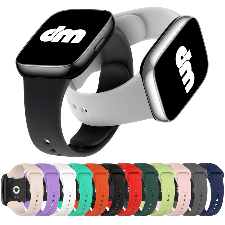 Pulseira Silicone Borracha Para Xiaomi Redmi Watch 3 ACTIVE
