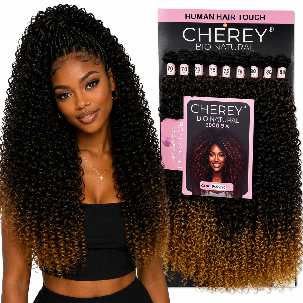 Cabelo Cacheado Elegance 80 cm  – Beleza Natural