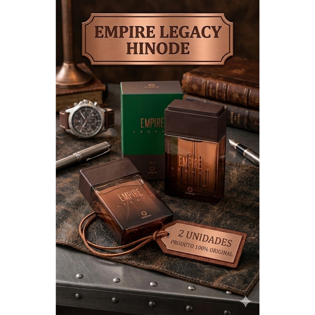 2 Perfumes Empire Legacy - Hinode - 100ml ORIGINAL