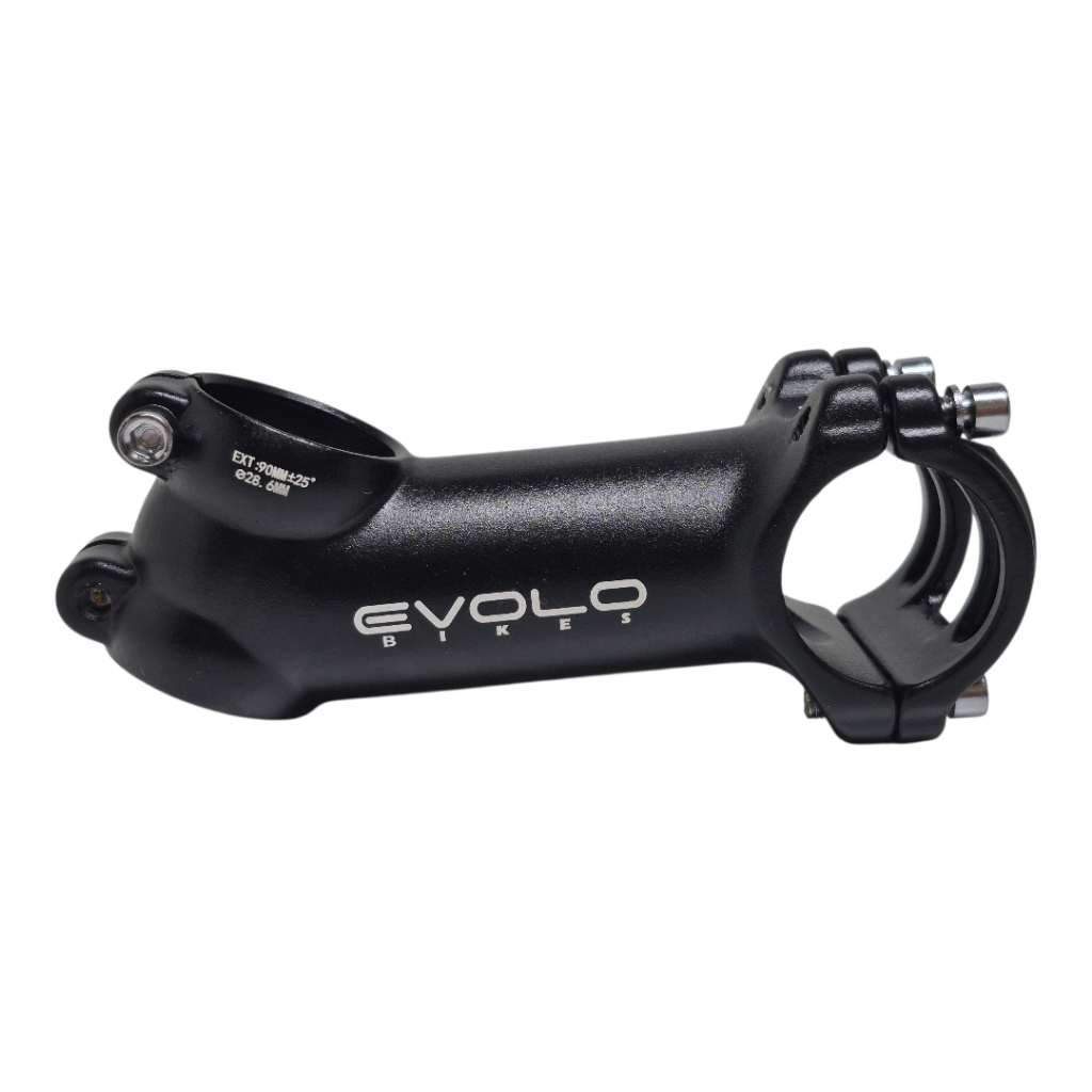 Mesa Evolo Mtb Negativa 90mm 25° Graus P/guidão 31,8mm Preta