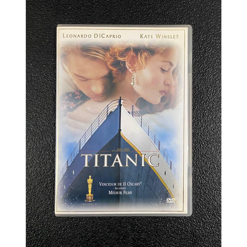 Dvd Titanic (1997) - James Cameron, Leonardo DiCaprio, Kate Winslet - Vencedor de 11 Oscar