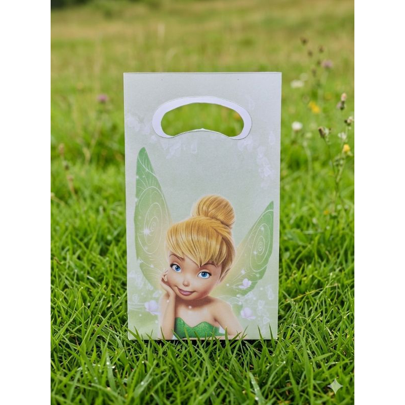 25 sacolinhas personalizadas surpresa sininho fada,para lembrancinhas de aniversário