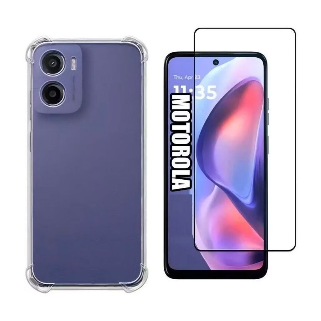 Capinha Para Celular Mototorola Moto G05 Com Película