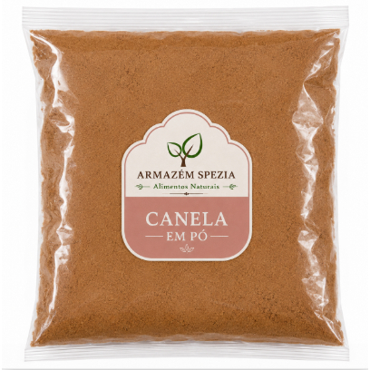 Canela em Pó 100% Natural – Sabor Intenso e Versatilidade na Cozinha | Embalagem 500g