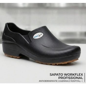 Sapato Epi Eva Antiderrapante PRETO Workflex