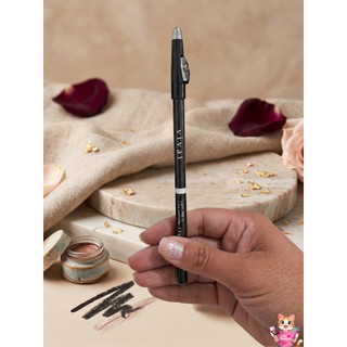 Maquiagem Lápis de Olho Preto Vivai com Apontador Embutido (Escolha seu Kit!)