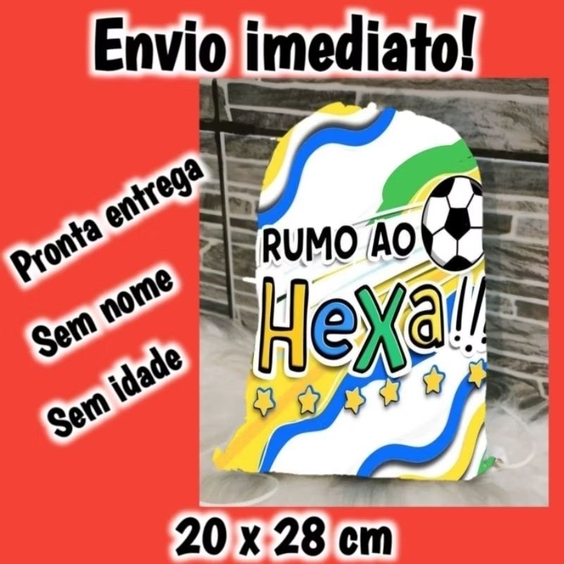 Mochilinhas Brasil - Festa Infantil - Sacochila - Bolsa para Doces - Lembrancinha - Aniversário